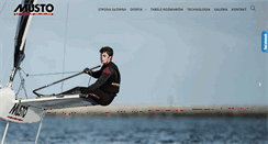Desktop Screenshot of musto.pl