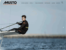 Tablet Screenshot of musto.pl